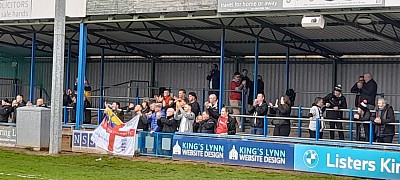 Follow Spenny Away, Fans at Kings Lynn 👏👏