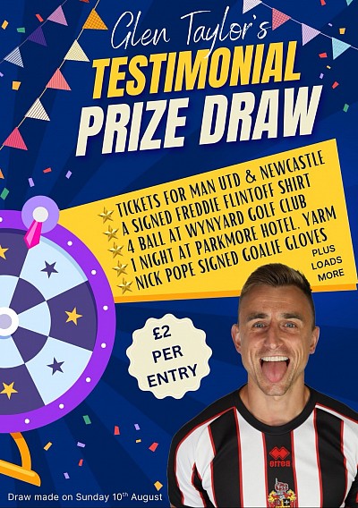 Glen Taylor Prize Draw